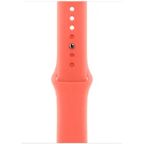 Výměnný pásek pro hodinky - Apple Watch 46mm Sport Band Tangerine - S/M - 1