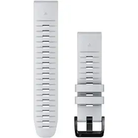 Výměnný pásek pro hodinky - Garmin QuickFit 22 mm Band Whitestone Silicone - 1