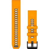 Garmin QuickFit 22 mm Band Orange/Graphite Silicone