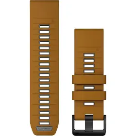 Výměnný pásek pro hodinky - Garmin QuickFit 26 mm Band Brown/Grey SiliconeAutumn/Gray Silicone - 1