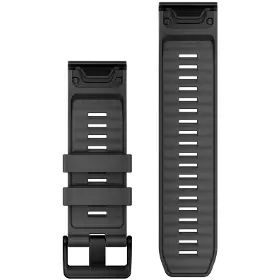 Výměnný pásek pro hodinky - Garmin QuickFit 26 mm Band GraphiteSilicone - 2