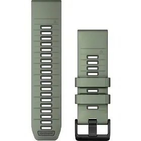Výměnný pásek pro hodinky - Garmin QuickFit 26 mm Band Willow/Graphite Silicone - 1