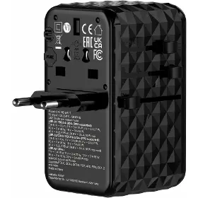 Cestovní adaptér - Verbatim GaN III 85W 4xUSB-C+1xUSB-A - 7