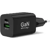 Port Designs GaN USB-C/USB-A 45W Black