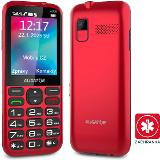 Aligator A930 GPS 4G Senior s aplikací Záchranka červený + nabíjecí stojánek