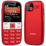 Aligator A775 Senior červený + nab.stoj