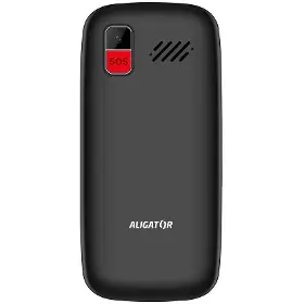Mobilní telefon - Aligator A770 Senior černý + nabíjecí stojánek - 4