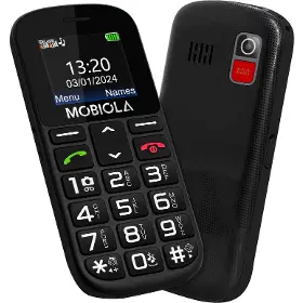Mobilný telefón - Mobiola MB200 Black - 3