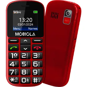 Mobilný telefón - Mobiola MB200 Red - 2