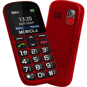 Mobilný telefón - Mobiola MB200 Red - 3