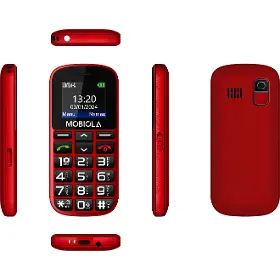 Mobilný telefón - Mobiola MB200 Red - 5