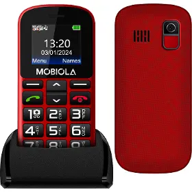 Mobilný telefón - Mobiola MB200 Red - 1