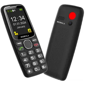 Mobilný telefón - Mobiola MB4120 Black - 7
