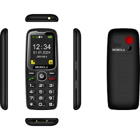 Mobilný telefón - Mobiola MB4120 Black - 8