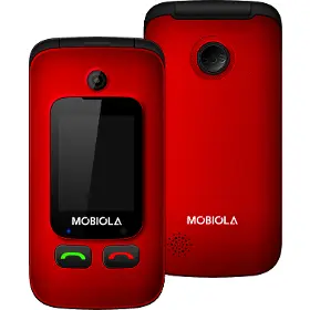 Mobilný telefón - Mobiola MB610 Blue - 4
