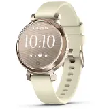 Garmin Lily 2 Cream Gold/Coconut Silicone Band