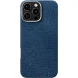 Pitaka Tactile Woven Case 16 Pro Dark Blue