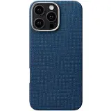 Pitaka Tactile Woven Case 16 Pro Max Dark Blue