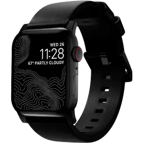 Výmenný remienok pre hodinky - Nomad Modern Band Brown/Black 41/42mm - 9