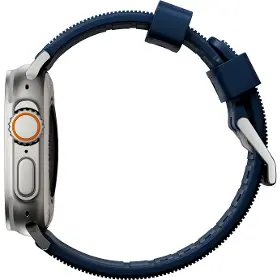 Výmenný remienok pre hodinky - Nomad Rugged Strap Atlantic/Silver - 2