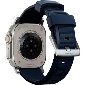 Výmenný remienok pre hodinky - Nomad Rugged Strap Atlantic/Silver - 3