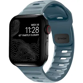 Výmenný remienok pre hodinky - Nomad Sport Strap M/L Blue - 1