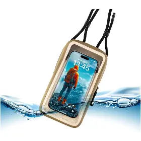 Obal na mobil - Fixed Dry Case voděodolné pouzdro khaki - 1