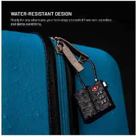 Zámek s lokátorem - Fixed Tracker Tag Lock Find My a TSA - 7