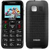 Evolveo EasyPhone Black + nabíjecí stojánek