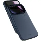 Epico Mag+ leather case iPhone 17 Pro Max Blue