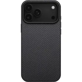 Kryt na mobil - Pitaka Aramid UltraGuard Case iPhone 17 Pro Black/Grey - 1