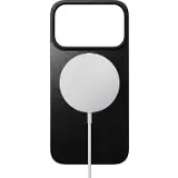 Nomad Magnetic Leather Back Magsafe iPhone 17 Pro Black