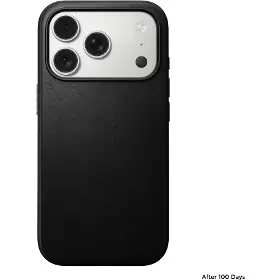 Kryt na mobil - Nomad Modern Leather Case iPhone 17 Pro Black - 4