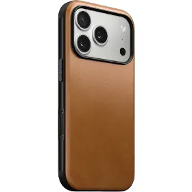 Kryt na mobil - Nomad Modern Leather Case iPhone 17 Pro English tan - 2