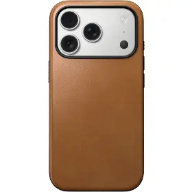 Kryt na mobil - Nomad Modern Leather Case iPhone 17 Pro English tan - 1