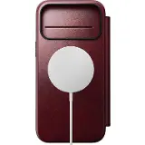 Nomad Modern Leather Folio iPhone 17 Pro Max Burgundy