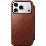 Nomad Modern Leather Folio iPhone 17 Pro Olde dublin