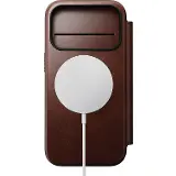 Nomad Modern Leather Folio iPhone 17 Pro Rustic brown
