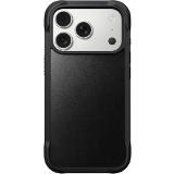 Nomad Rugged Leather Case iPhone 17 Pro Black