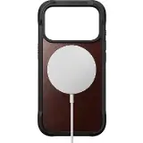 Nomad Rugged Leather Case iPhone 17 Pro Rustic brown