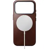 Nomad Traditional Leather Case iPhone 17 Pro Rustic brown