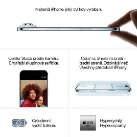 Mobilní telefon - Apple iPhone Air 1TB Cloud White - 6
