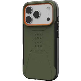 Kryt na mobil - UAG Civilian MS case iPhone 17 Pro Olive/Orange - 4