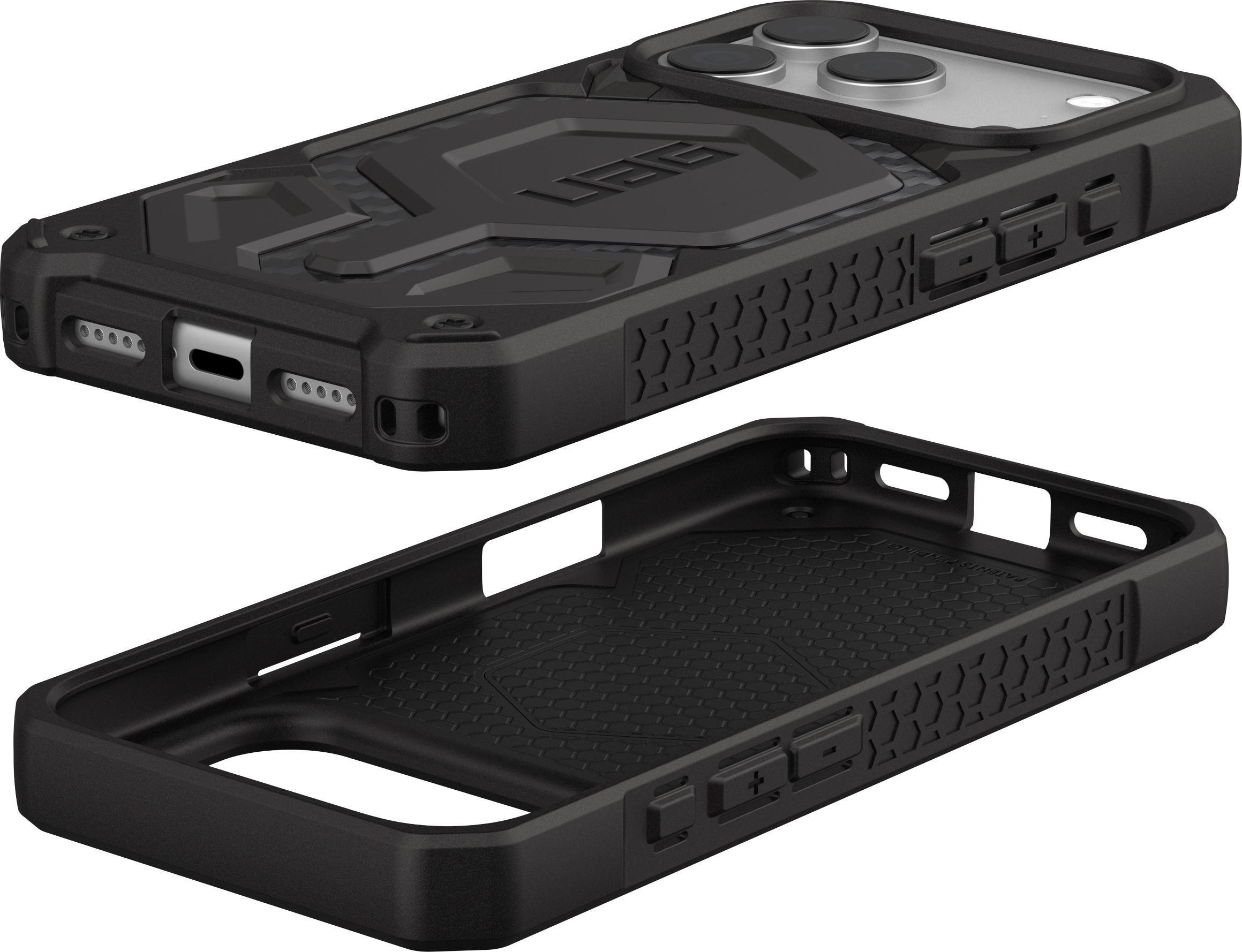 UAG Monarch Pro case iPhone 17 Pro Carbon Fiber | Planeo