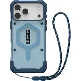 UAG Pathfinder Clear MS case iPhone 17 Pro Max Blues Lanyard