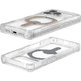 UAG Plasma XTE MS case iPhone 17 Pro Clear/Titanium