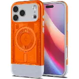 Spigen Classic C1 MS case iPhone 17 Pro Tangerine
