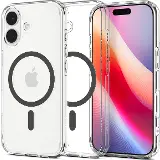 Spigen Ultra Hybrid MS case iPhone 17 Clear graphite