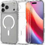 Spigen Ultra Hybrid MS case iPhone 17 Pro Max Clear white