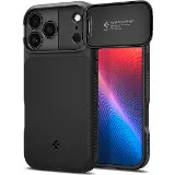Spigen Optik Armor MS case iPhone 17 Pro Max Black